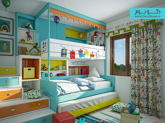 طراحی اتاق خواب کودک
