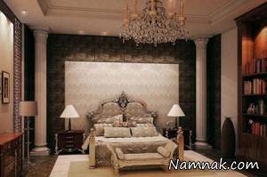 عکس دکوراسیون اتاق خواب کلاسیک