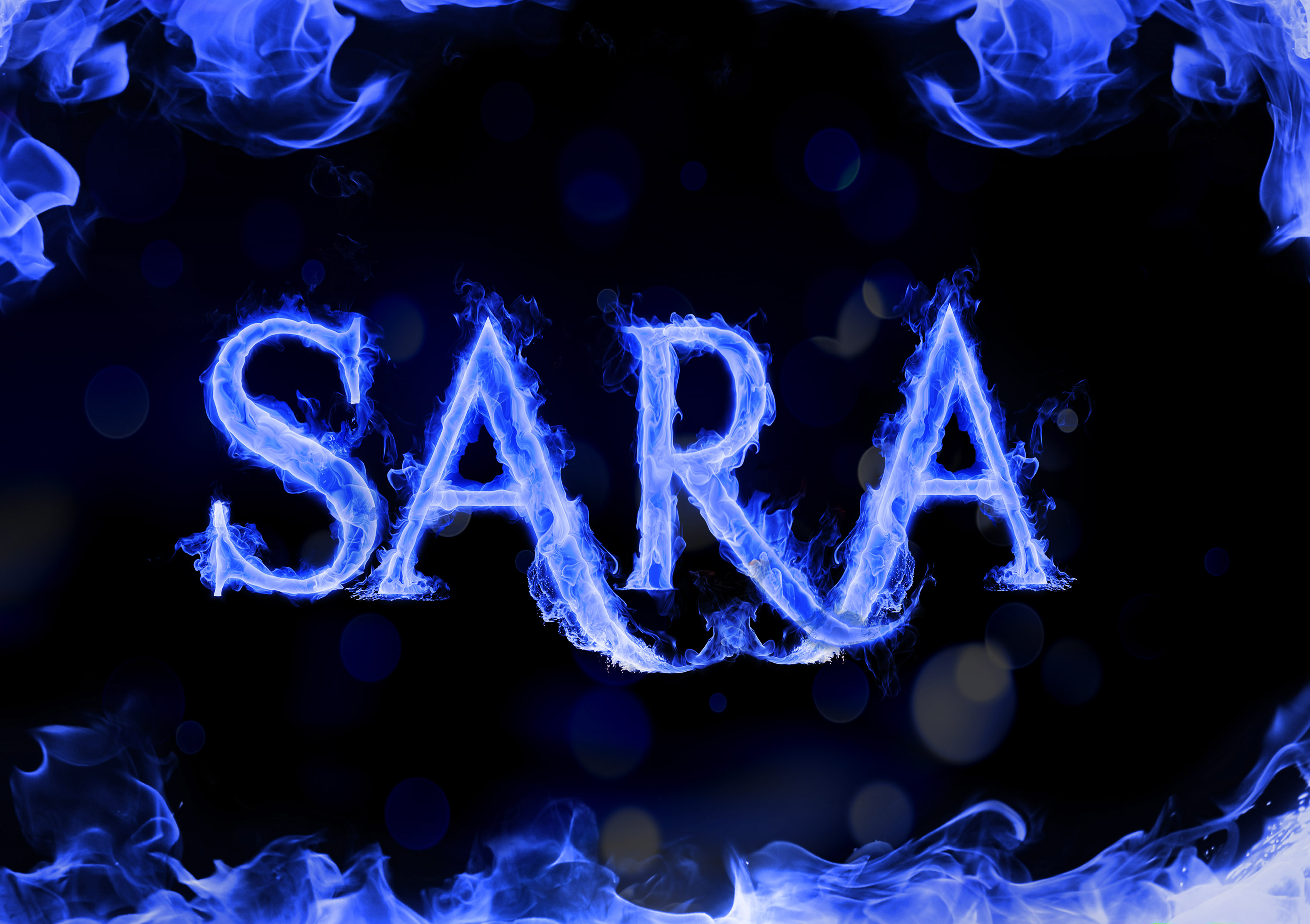 طراحی اسم سارا برای پروفایل
