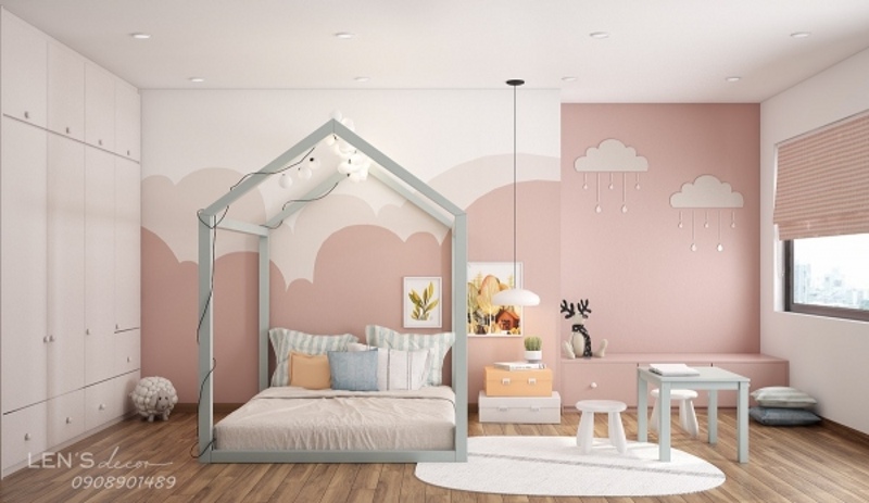 طراحی اتاق کودک دختر