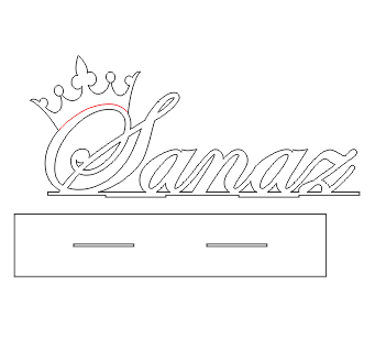 طراحی لوگو اسم ساناز