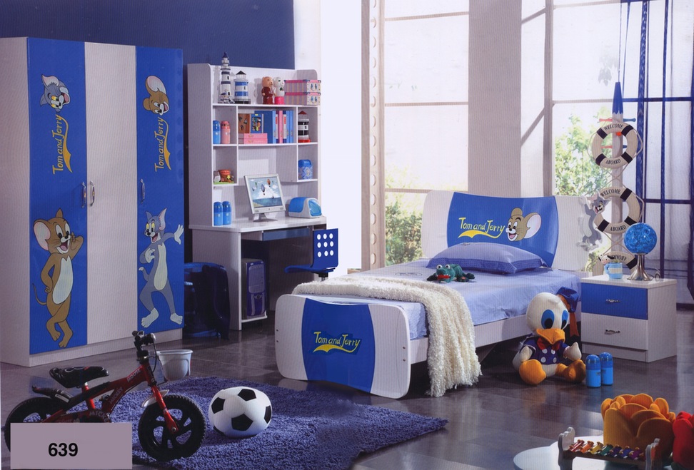 مدل دکوراسیون اتاق خواب کودک پسرانه