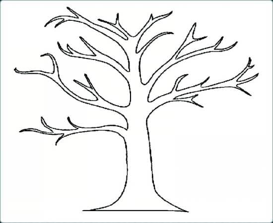 نقاشی کودکانه برگ درخت