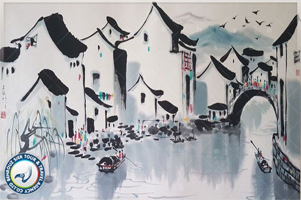 نقاشی چینی طبیعت