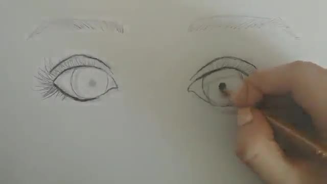 نقاشی چشم روی عروسک