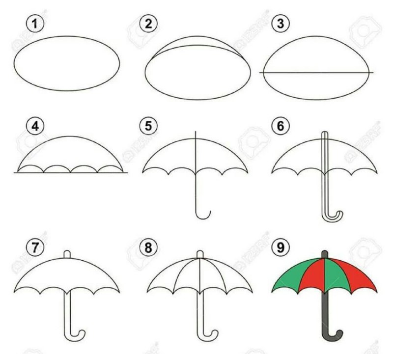 نقاشی چتر بازی