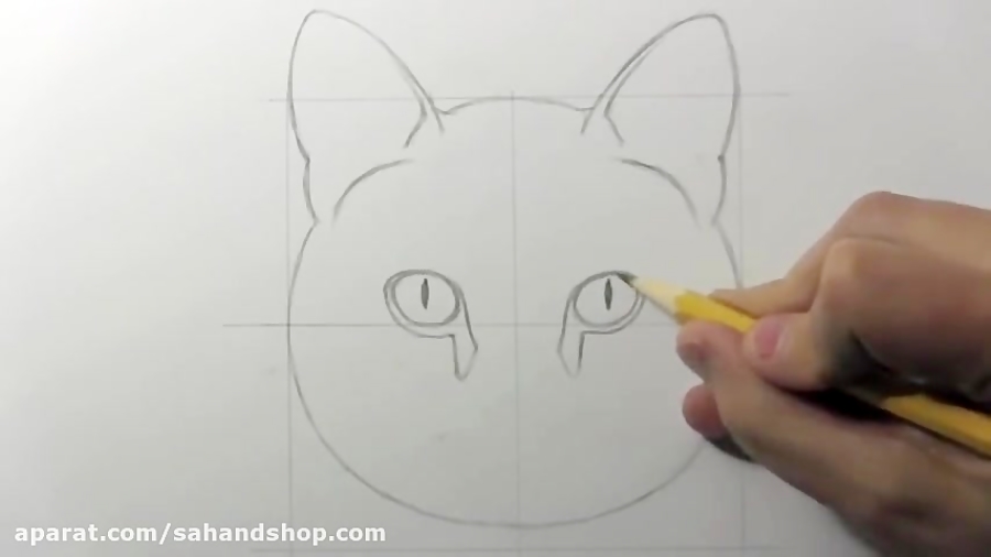 نقاشی با مداد رنگی از حیوانات