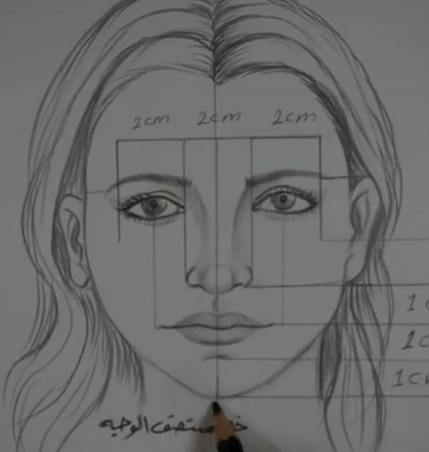 طراحی چهره با مداد برای مبتدیان
