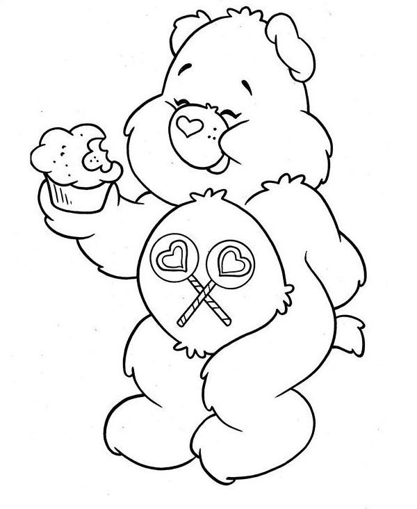 نقاشی کارتونی خرس های مهربون