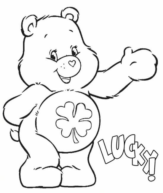 نقاشی کارتون خرس های مهربون