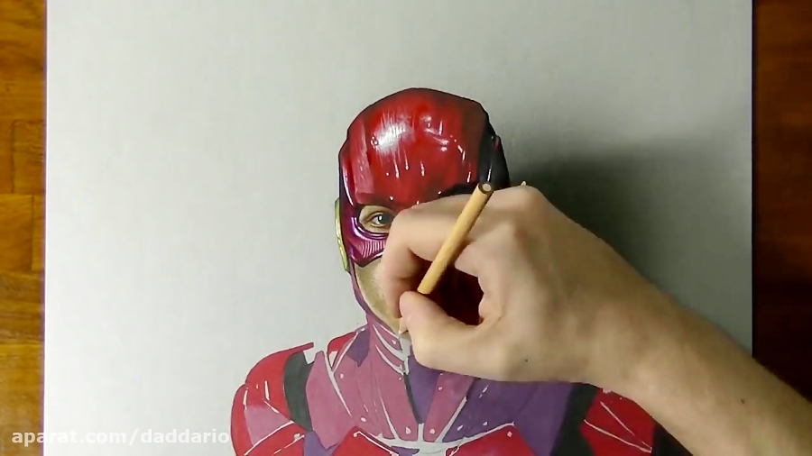 آموزش نقاشی شخصیت های کارتونی با مداد رنگی