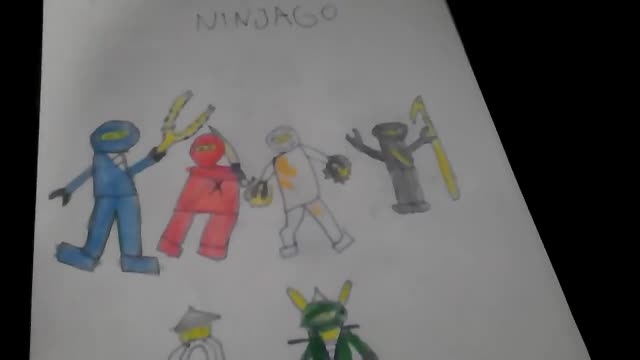نقاشی ی لگو نینجاگو