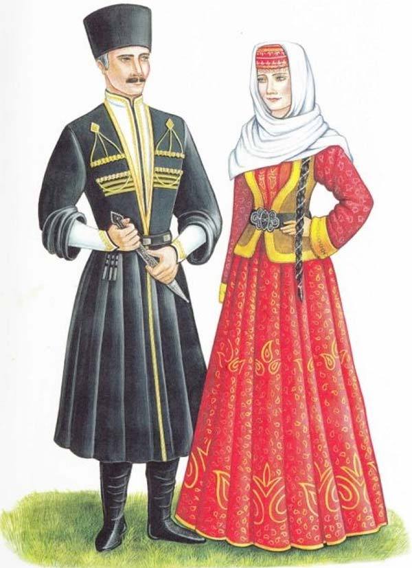 طراحی لباس محلی کردستان