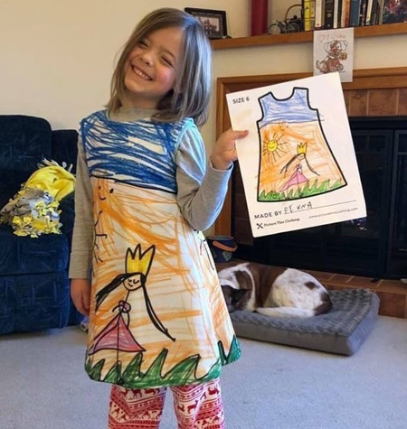 آموزش طراحی لباس به کودکان