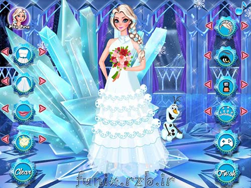 بازی آنلاین دخترانه طراحی لباس عروس