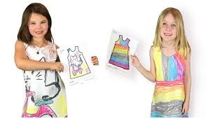 آموزش طراحی لباس بچه
