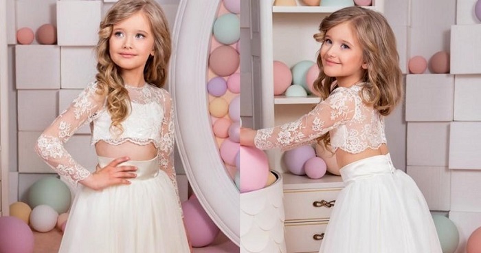 زیباترین مدل لباس عروس کودکانه