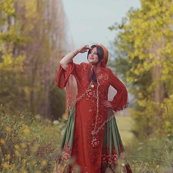 مدل لباس محلی لری نوراباد