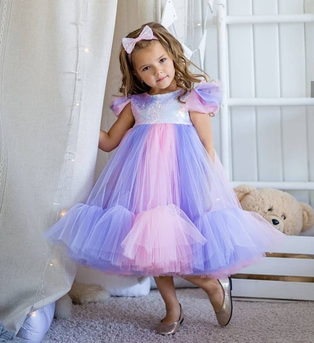 مدل لباس مجلسی بلند دخترانه جدید در اینستاگرام