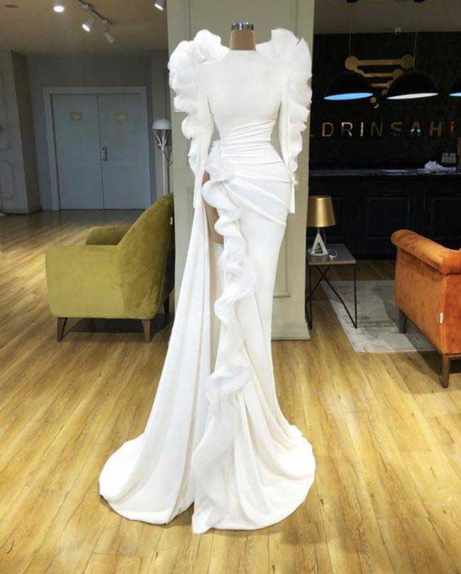 دانلود جدیدترین مدل لباس مجلسی بلند دخترانه
