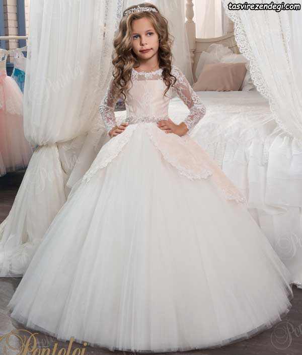 زیباترین مدل لباس عروس کودکانه
