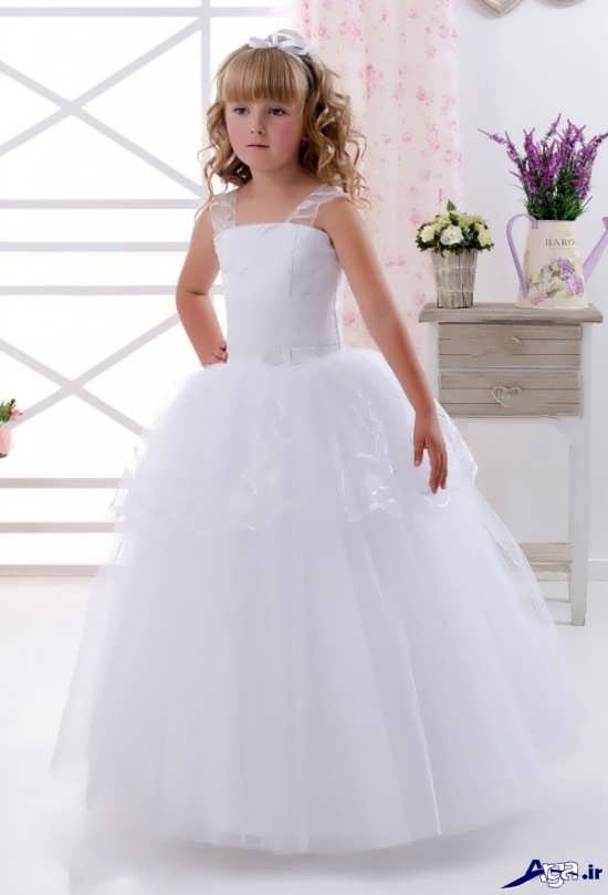 زیباترین مدلهای لباس عروس بچگانه