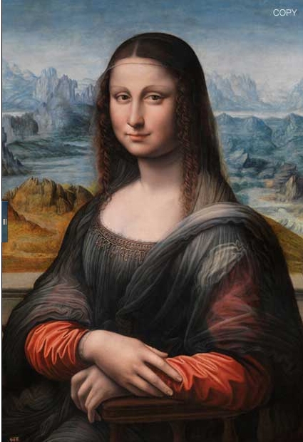 نقاشی مونالیزا اصلی