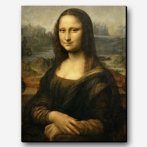 نقاشی مونالیزا با کیفیت بالا