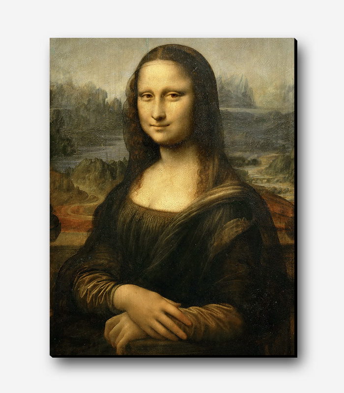 نقاشی مونالیزا با کیفیت بالا