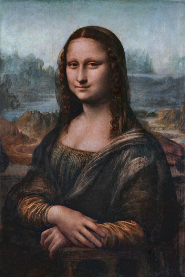 نقاشی مونالیزا چیست
