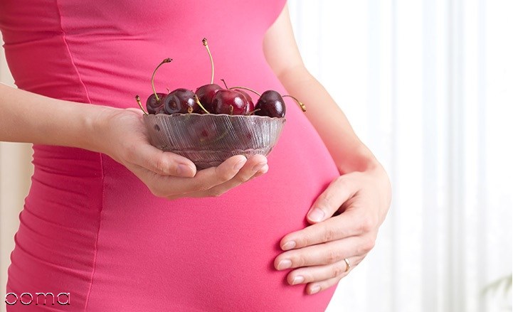 خوردن گیلاس و زردآلو در دوران بارداری
