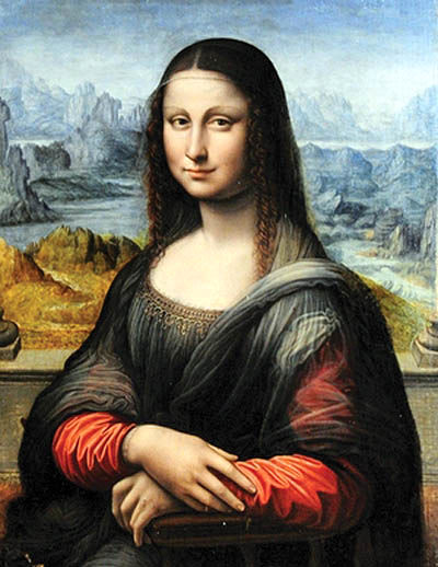 نقاش لبخند مونالیزا