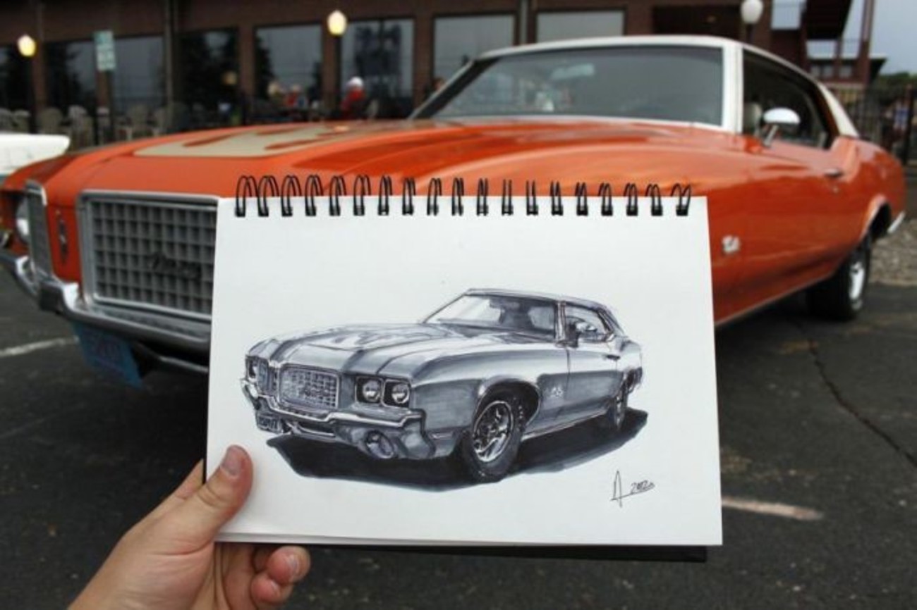 اموزش کشیدن نقاشی ماشین های قدیمی